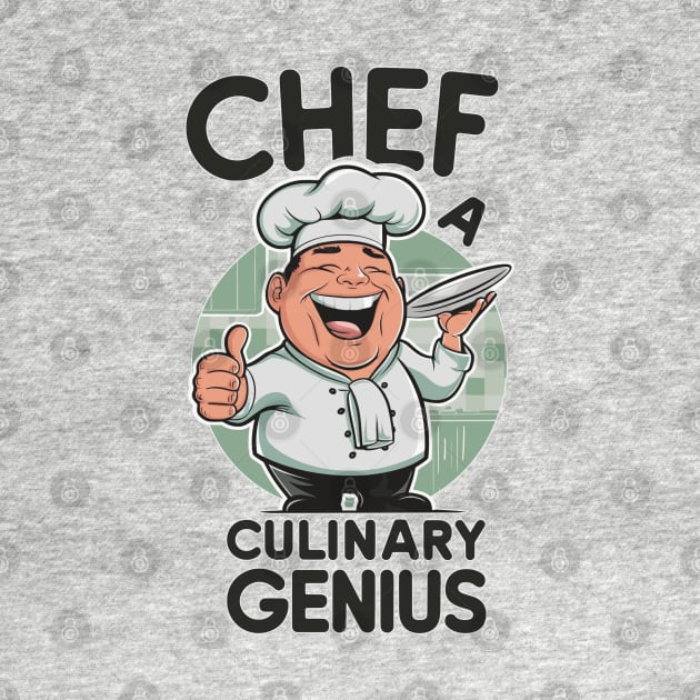 Chef - A culinary Genuius by Fashioned by You, Created by Me A.zed